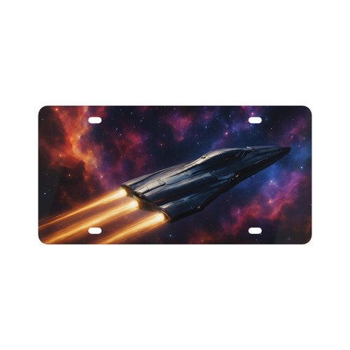 Galactic Voyager - License Plate