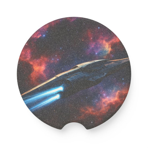 Galactic Voyager - Soapstone Car Coaster