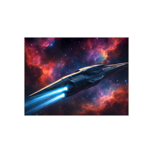 Galactic Voyager - Ceramic Photo Tile