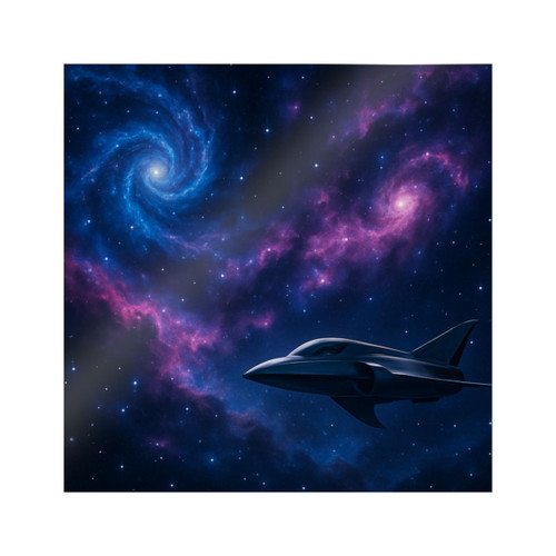 Galactic Odyssey - Die-Cut Stickers, (DTF)