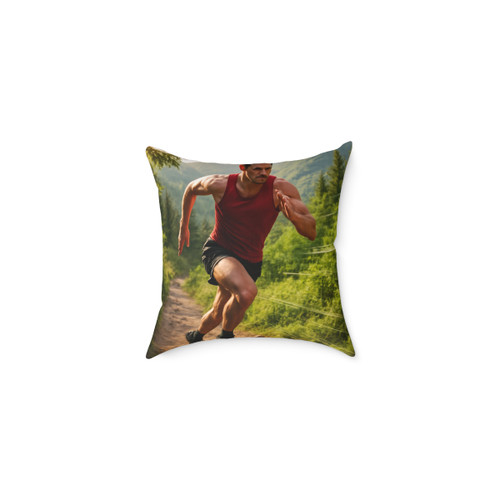 Endurance Trailblazer - Square Poly Canvas Pillow