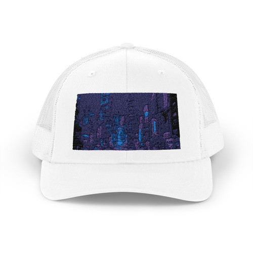 Cyberpunk Dreamscape - Snapback Trucker Cap