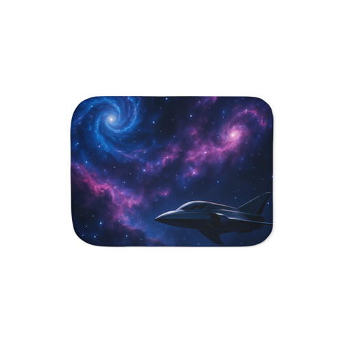 Galactic Odyssey - Sherpa Blanket, Two Colors
