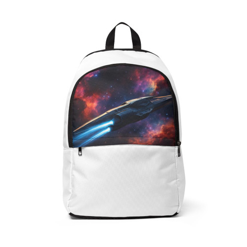 Galactic Voyager - Unisex Fabric Backpack