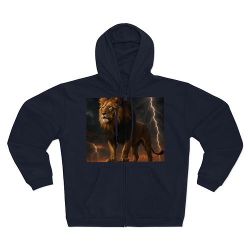 Unyielding Spirit - Unisex Hooded Zip Sweatshirt