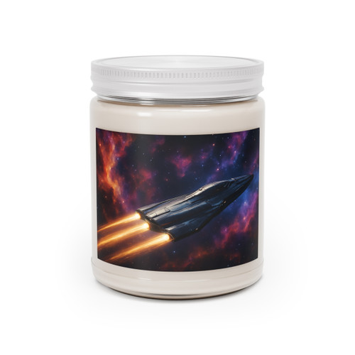 Galactic Voyager - Scented Soy Candles with White Lid, 9oz