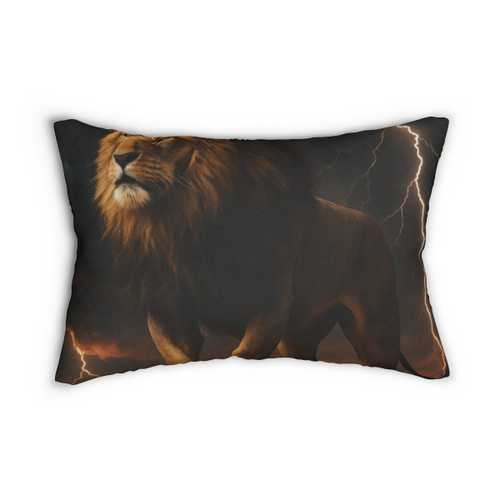 Unyielding Spirit - Spun Polyester Lumbar Pillow