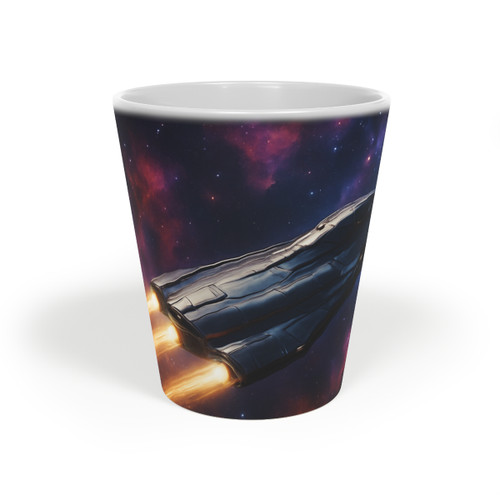 Galactic Voyager - Latte Mug, 12oz