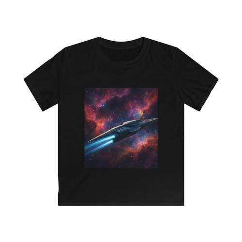 Galactic Voyager - Kids Softstyle Tee