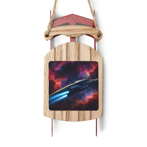 Galactic Voyager - Sled Ornaments