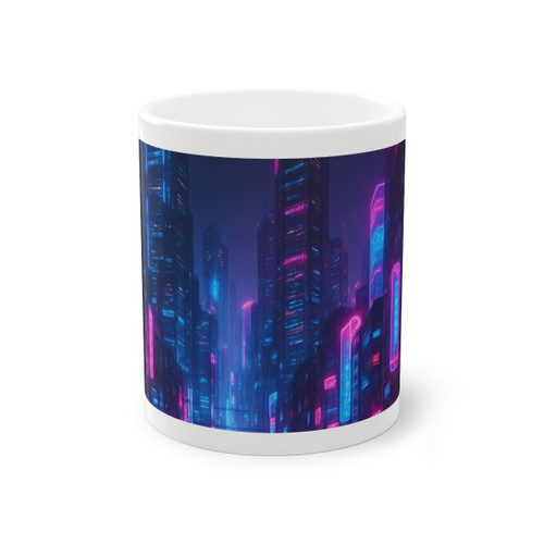 Cyberpunk Dreamscape - Standard Mug, 11oz