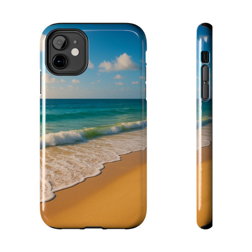Serene Coastal Bliss - Tough Phone Cases