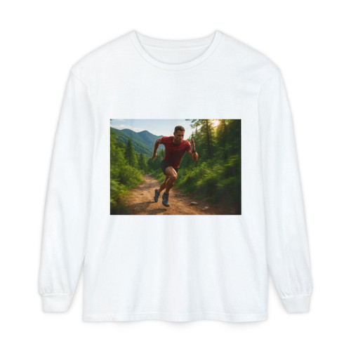 Endurance Trailblazer - Unisex Garment-dyed Long Sleeve T-Shirt