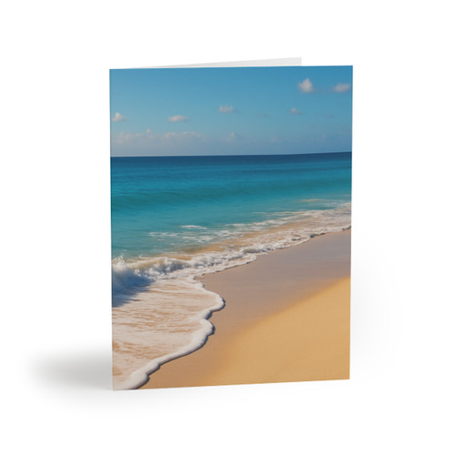 Serene Coastal Bliss - Greeting cards (8, 16, and 24 pcs)