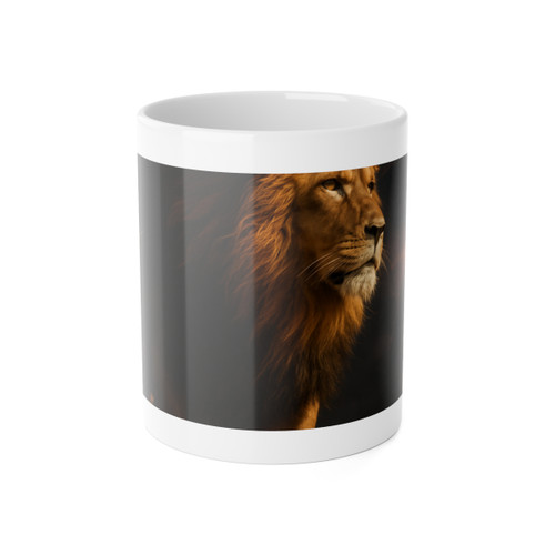 Unyielding Spirit - White Ceramic Mug, 11oz