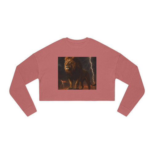 Unyielding Spirit - Women's Cropped Sweatshirt