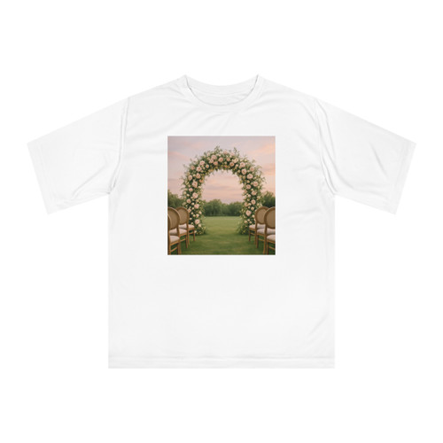Ethereal Garden Bliss - Unisex Zone Performance T-shirt