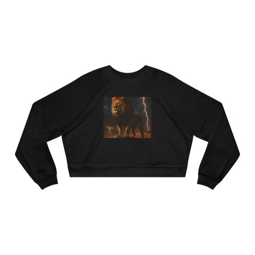 Unyielding Spirit - Women's Cropped Fleece Pullover