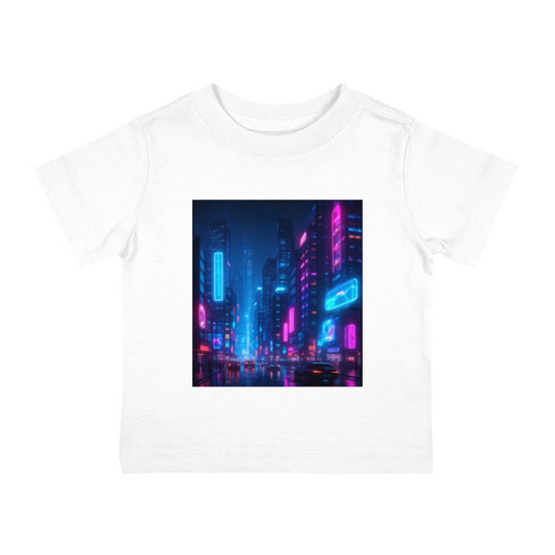Cyberpunk Dreamscape - Infant Cotton Jersey Tee