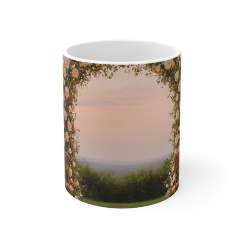 Ethereal Garden Bliss - Ceramic Mug (EU)