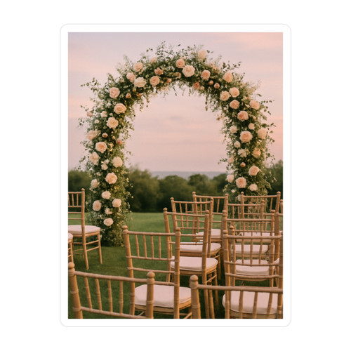 Ethereal Garden Bliss - Kiss-Cut Vinyl Decals