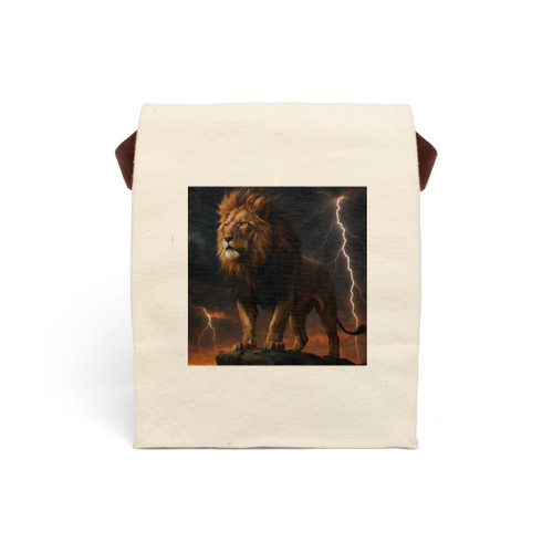 Unyielding Spirit - Canvas Lunch Bag With Strap