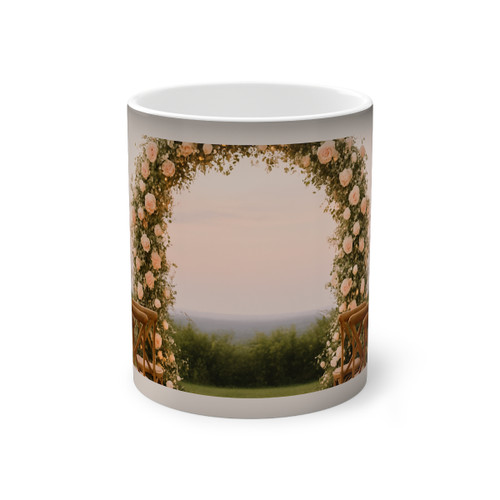 Ethereal Garden Bliss - Color-Changing Mug, 11oz