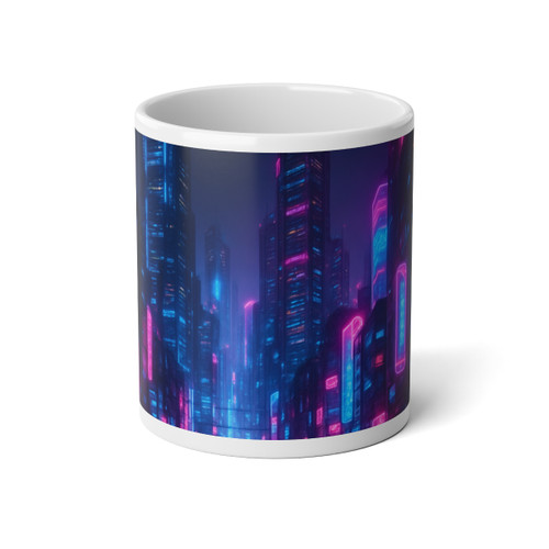 Cyberpunk Dreamscape - Jumbo Mug, 20oz