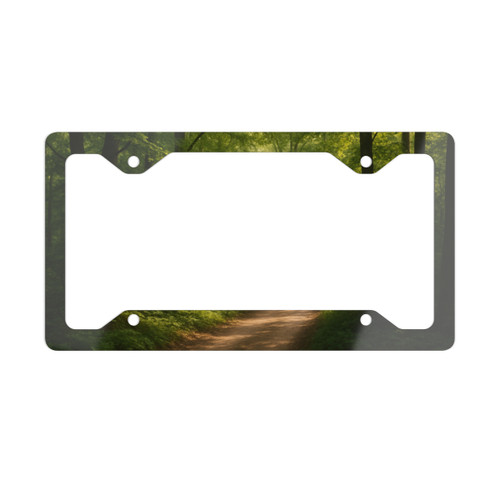 Path of Enlightenment - Metal License Plate Frame