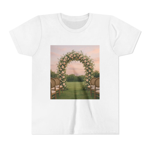 Ethereal Garden Bliss - Youth Short Sleeve Tee