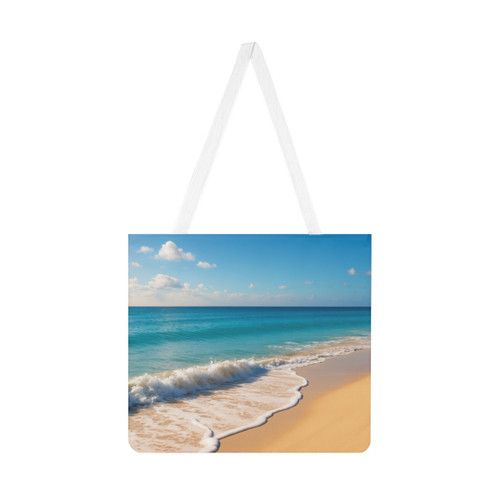 Serene Coastal Bliss - Shoulder Tote Bag (AOP)