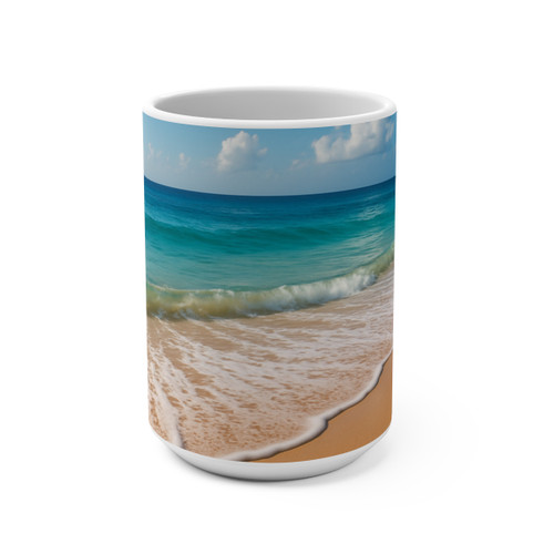Serene Coastal Bliss - Mug 15oz