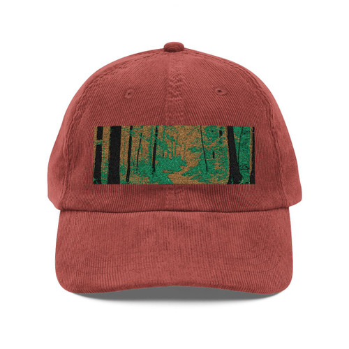 Path of Enlightenment - Vintage Corduroy Cap (Embroidery)