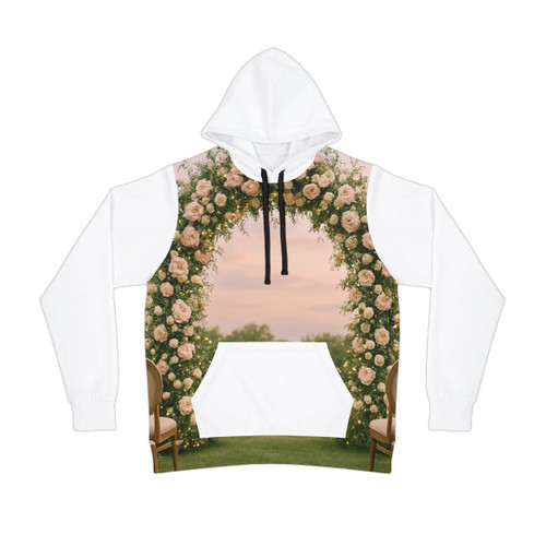 Ethereal Garden Bliss - Athletic Hoodie (AOP)