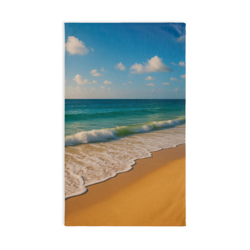 Serene Coastal Bliss - Hand Towel