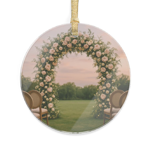 Ethereal Garden Bliss - Acrylic Ornaments
