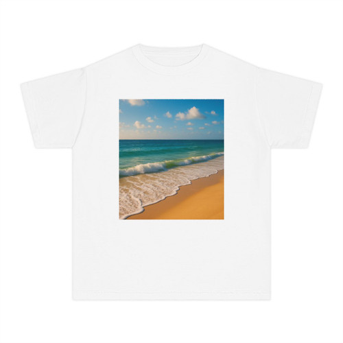 Serene Coastal Bliss - Youth Midweight Tee