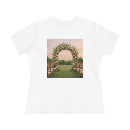 Ethereal Garden Bliss - Women's Cotton Tee