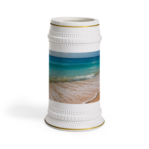 Serene Coastal Bliss - Stein Mug