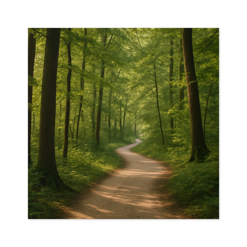 Path of Enlightenment - Square Stickers, Indoor\Outdoor