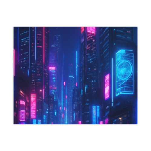 Cyberpunk Dreamscape - Matte Posters