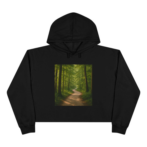 Path of Enlightenment - Crop Hoodie