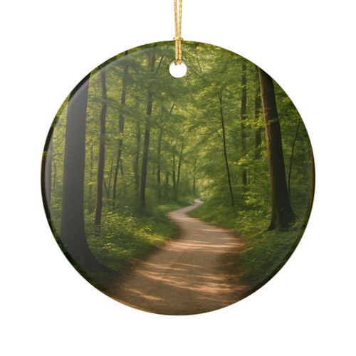 Path of Enlightenment - Ceramic Decoration Ornament, (1pc)