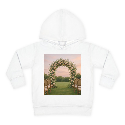 Ethereal Garden Bliss - Toddler Pullover Fleece Hoodie