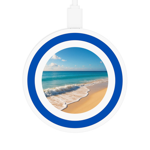 Serene Coastal Bliss - Quake Wireless Charging Pad