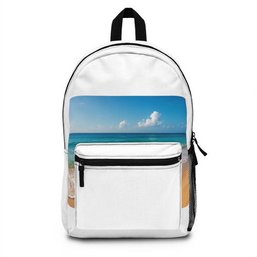Serene Coastal Bliss - Backpack