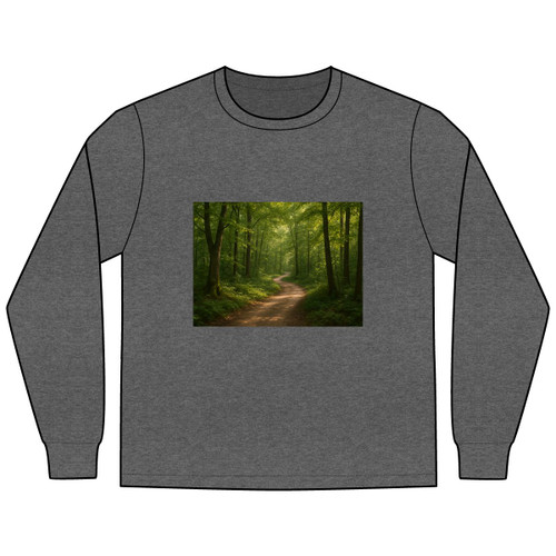 Path of Enlightenment - Men's Long Sleeve Tee