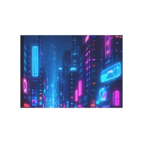 Cyberpunk Dreamscape - Unframed Prints
