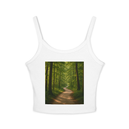 Path of Enlightenment - Women's Spaghetti Strap Tank Top