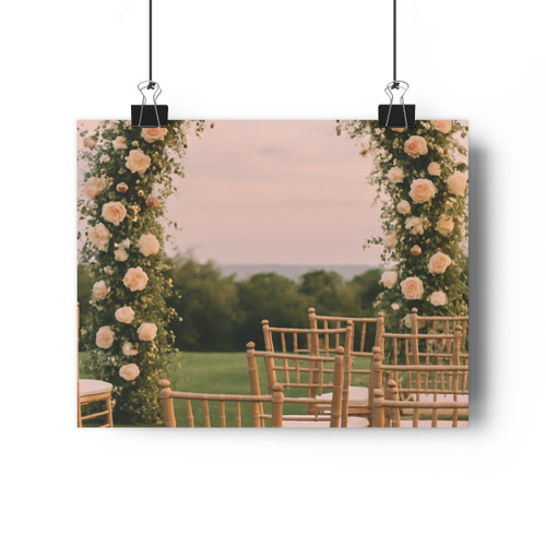 Ethereal Garden Bliss - Giclée Art Print 